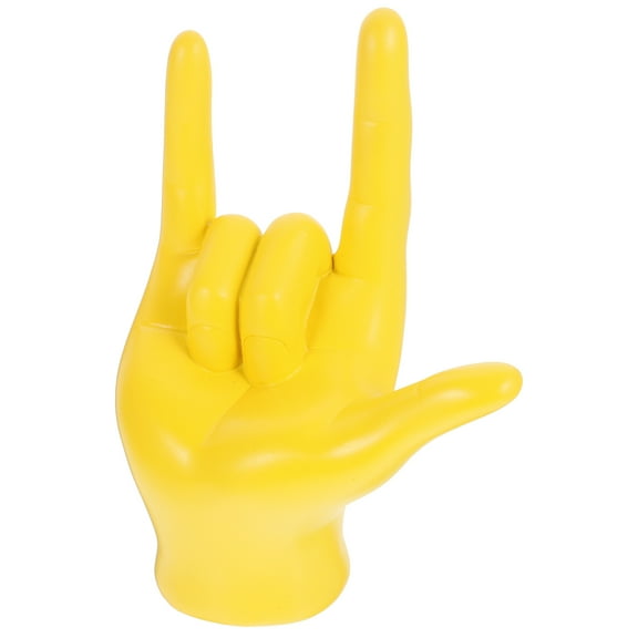 HAMPPLIES 1Pcs Decorative Hand Sculpture Resin Hand Gesture Statue for Interior Design