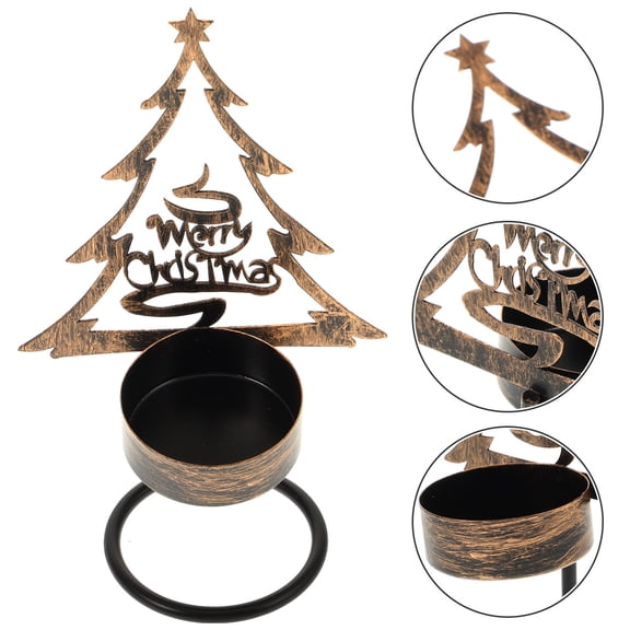 HAMPPLIES Candlestick Iron Frame Iron Candle Holder Multi 1Pack Aromatherapy Burner