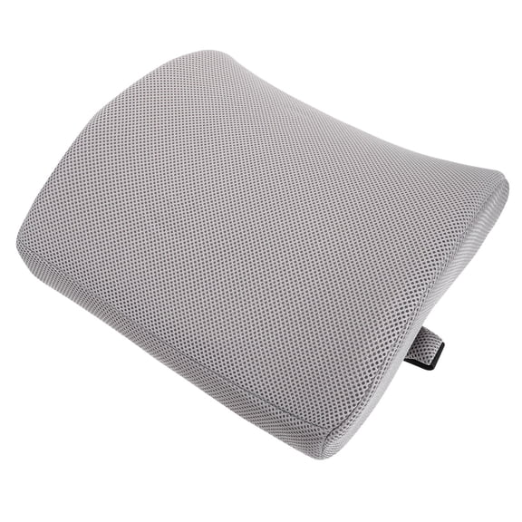 HAMPPLIES 1Pcs Relief Back Cushion Lumbar Support Cushion Grey for Car Use