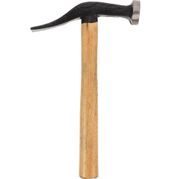 HAMPPLIES 1Pcs Repair Hammer for Shoes Shoemaking Tools with Square Handle 11.8X5.9X1.4in