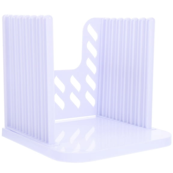 HAMPPLIES 1Pcs Slicing Guide Tool Crumb Catching with Food Grade Abs Material Purple