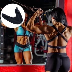 HAMPPLIES Black Abdominal Strap 1Pc PVC and Nylon Core Strength Training Belt for Workout Support