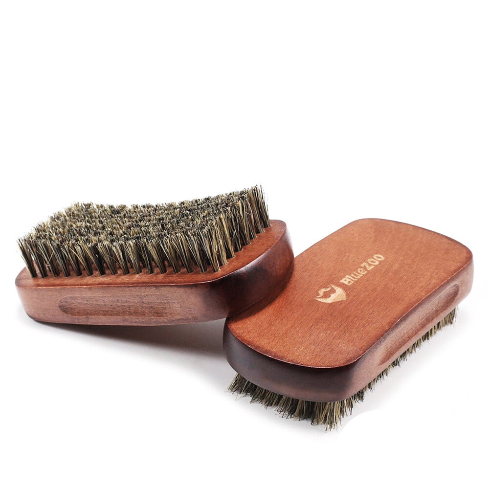 HAMPPLIES 1Set Beard Shaping Tool for Men Oval Bristle Brush present Giving