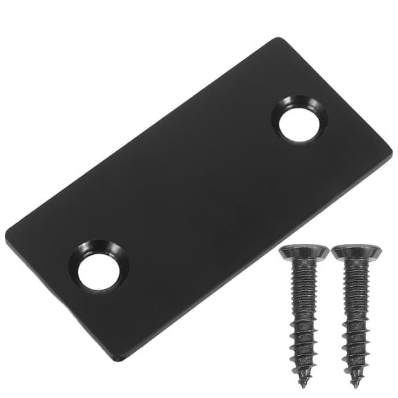 HAMPPLIES Stainless Steel Door Plate Black for Home Aesthetic Restoration
