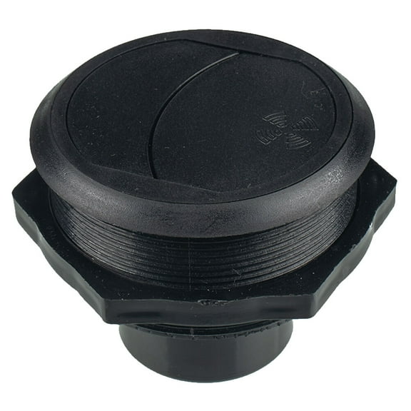 HAMPPLIES 1Set Car Air Conditioning Vents Black ABS Round Replacement
