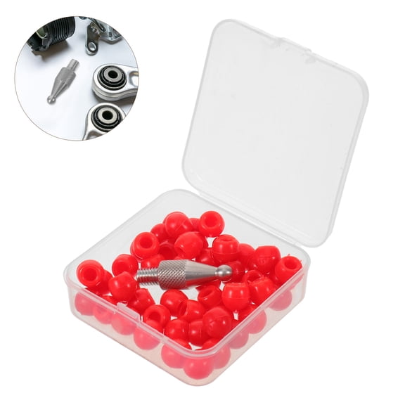 HAMPPLIES 1Set Dent Repair Kit Accessories with Heat Resistant Rubber Caps for Car Bodywork Dent Removal