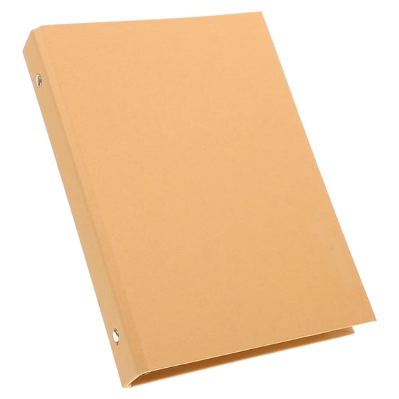 HAMPPLIES Aesthetic Binders Kraft Paper Refillable Professionals Study 1 Set