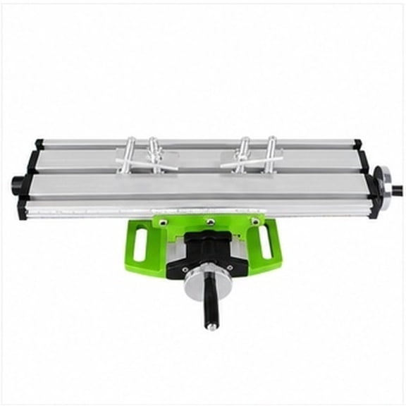 HAMPPLIES Milling Machine Work Table Green Alloy Steel Compact Design Durable