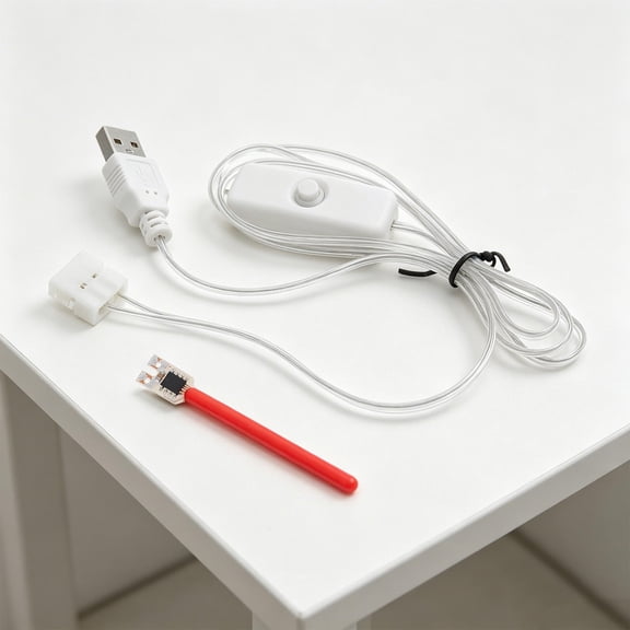 HAMPPLIES Red Flexible LED Filament Module Stable Dc Power for Home 1Set