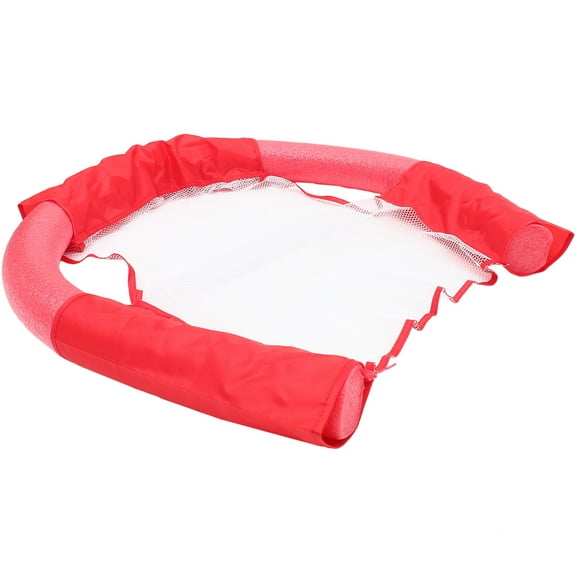HAMPPLIES 1Set Red Floating Pool Chair Net For Water Relaxation And Swimming Delight