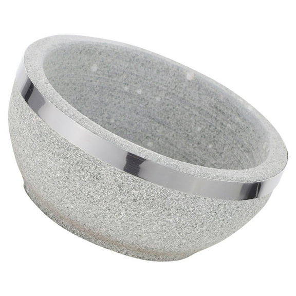 HAMPPLIES Heat Cooking Pot Dolsot Bibimbap Bowl Grey Natural Stone 1Pcs