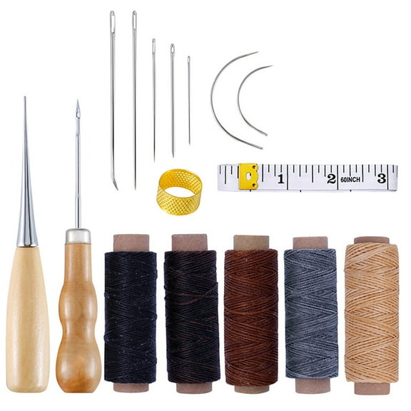 HAMPPLIES 1Set Sewing Repair Kit Assorted Color Materials for Diy Hand Stitching and Home Projects