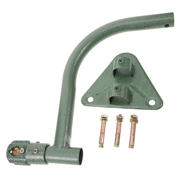 HAMPPLIES 1Set Wall Fan Mounting Tool Universal Design Iron Fan Bracket in Green