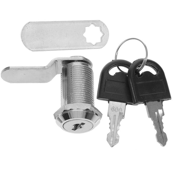 HAMPPLIES 1Set Zinc Alloy Cabinet Lock for Mailbox Replacement Security Keyed Lock