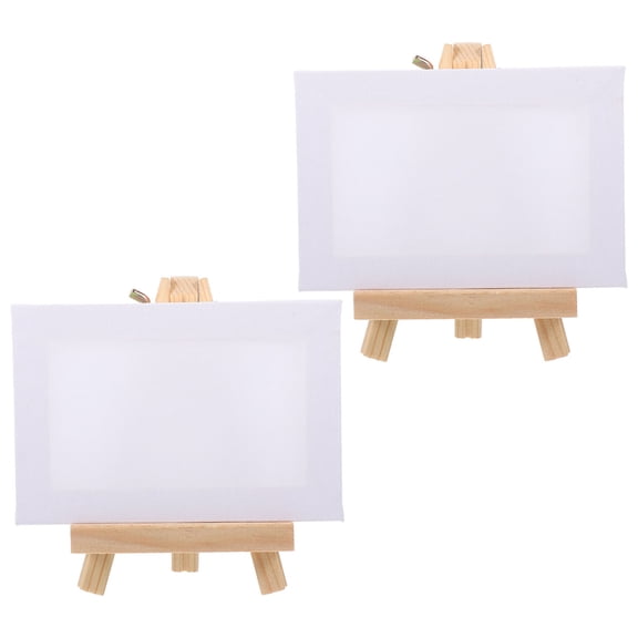 HAMPPLIES 2 Sets Drawing Board Mini Rectangular Wood for School Art Supplies and Hobbyists