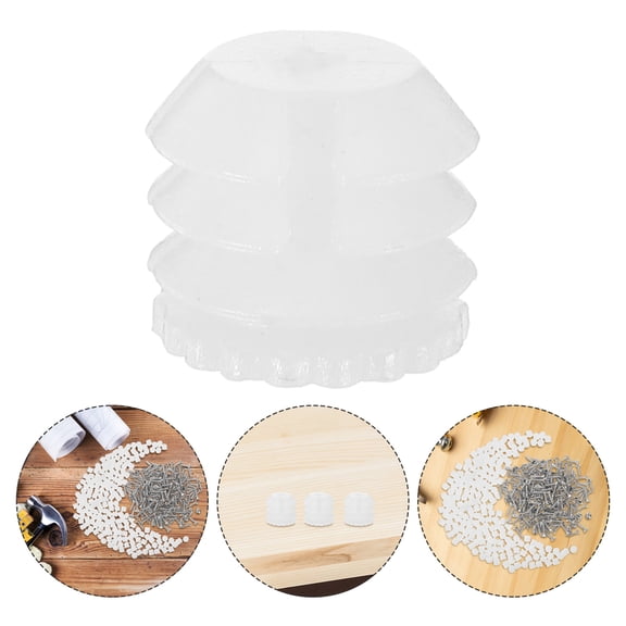 HAMPPLIES 200 Sets Mailbox Door Hinge Screws White Iron Shelf Connection Screws For Durable Connection
