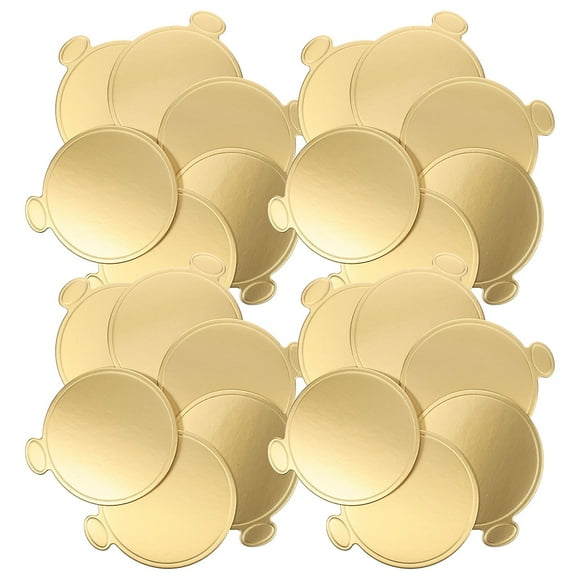 HAMPPLIES 200 Sheets Disposable Cake Bases for Bakery Use 3.54X3.14X0.04in