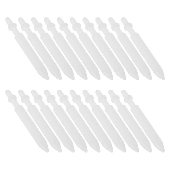 HAMPPLIES 20Pcs Paint Pen Points White Precision Drawing Pen Nibs for Craft Use