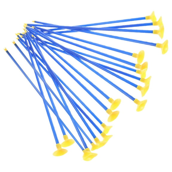 HAMPPLIES 20pcs Suction Cup Arrows For Plastic Archery Indoor For Promotes Teamwork And Fun