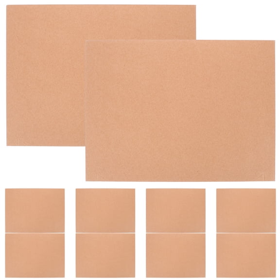 HAMPPLIES Self-Sealing Brown Cardboard Envelopes, Sturdy for Office Documents and Photos, 25Pcs