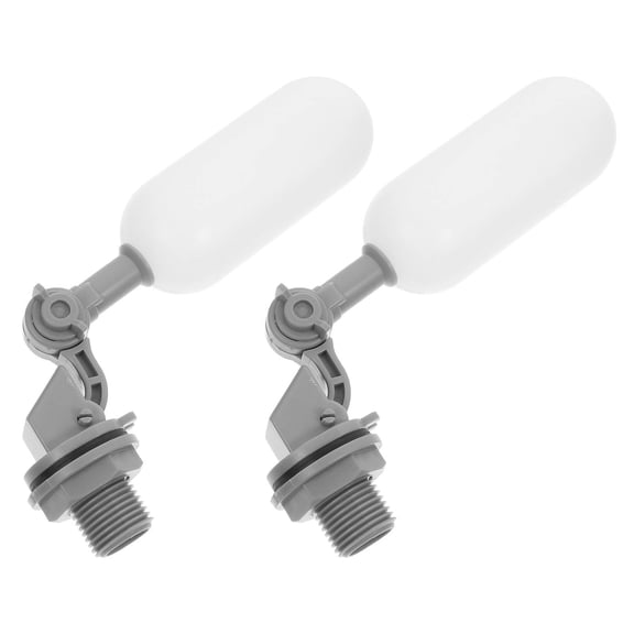 HAMPPLIES 2Pcs Automatic Plastic Float Valve Easy Install Water Level Controller