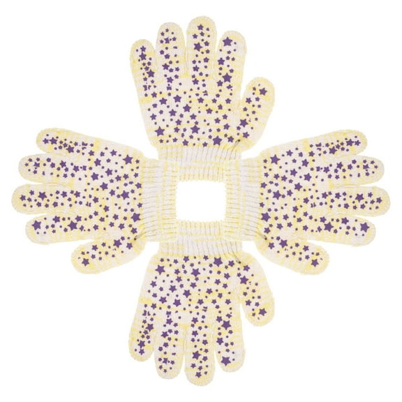 HAMPPLIES Wear Resistant Garden Gloves Multi Lightweight 2 Pairs