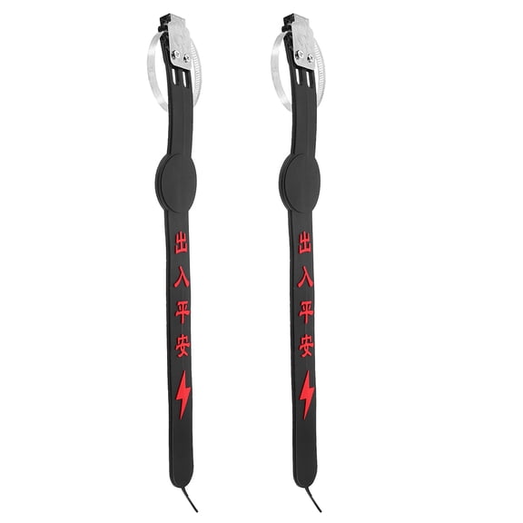 HAMPPLIES 2-Pack Car Static Removal Straps Automotive Grounding Device Rubber Anti-Static Tape for Vehicle Safety