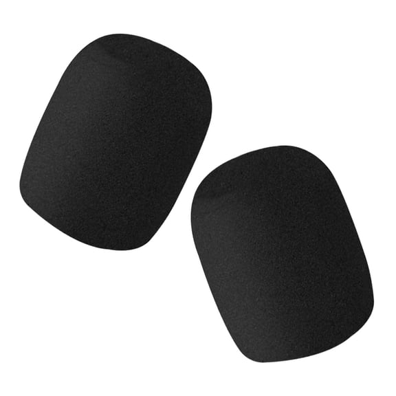 HAMPPLIES 2Pcs Microphone Sleeve Sponge Cover with Good Elasticity for Performance