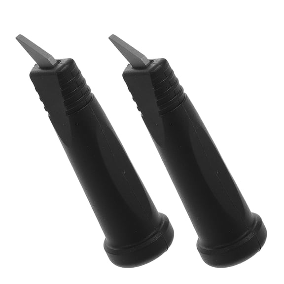 HAMPPLIES 2-Pack Walking Stick Tip Protectors Replacement for Trekking Pole Spikes, Anti- and Wear-Resistant