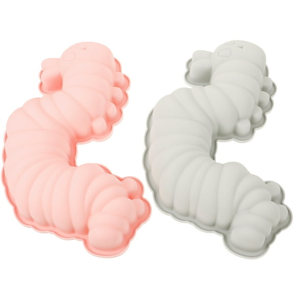 HAMPPLIES Fun Shape Silicone Mold Candy Making Mold Blue 2Pcs 11In X 7.6In X 2In