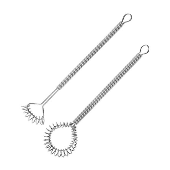 HAMPPLIES 2Pcs Coil Whisk Stainless Steel for Bar Use