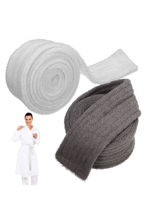 Polyester Robe Ties for Universal Fit, Soft and Comfort