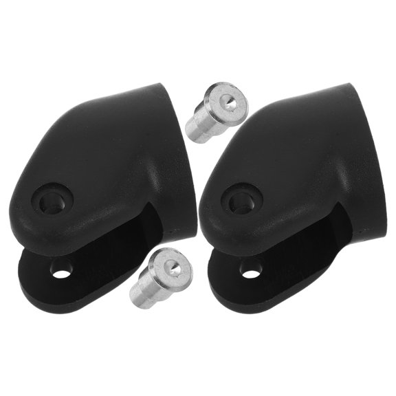 HAMPPLIES 2Pcs Durable Plastic Luggage Wheel Mounting Bracket for Easy Suitcase Caster Replacement