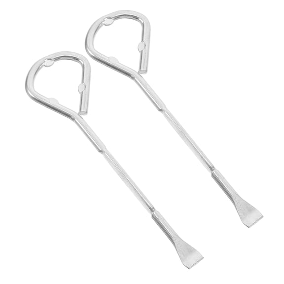 HAMPPLIES 2Pcs Safe Stainless Steel Bucket Cap Remover and Manual Can Opener Tool