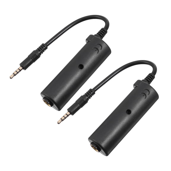 HAMPPLIES 2-Pack Electric Guitar Effect Adapter Cable Compatible with Audio Interface and Smartphone Connection