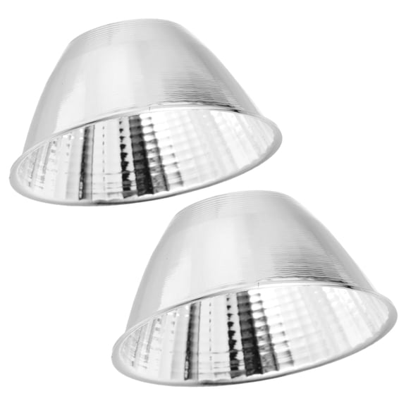 HAMPPLIES 2Pcs Flashlight Reflector Cup Replacement Accessory for Outdoor Spotlight Lighting Fixture