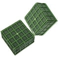 thumbnail image 1 of HAMPPLIES 2Pcs Green Plastic Flower Arrangement Suction Cups for Decorative Suckers Square Decorative, 1 of 8