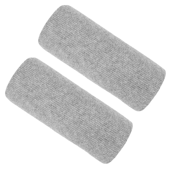 HAMPPLIES 2Pcs Wall Mounted Cat Scratch Posts Grey DIY Layout No Drill Easy Adhesive for Renters