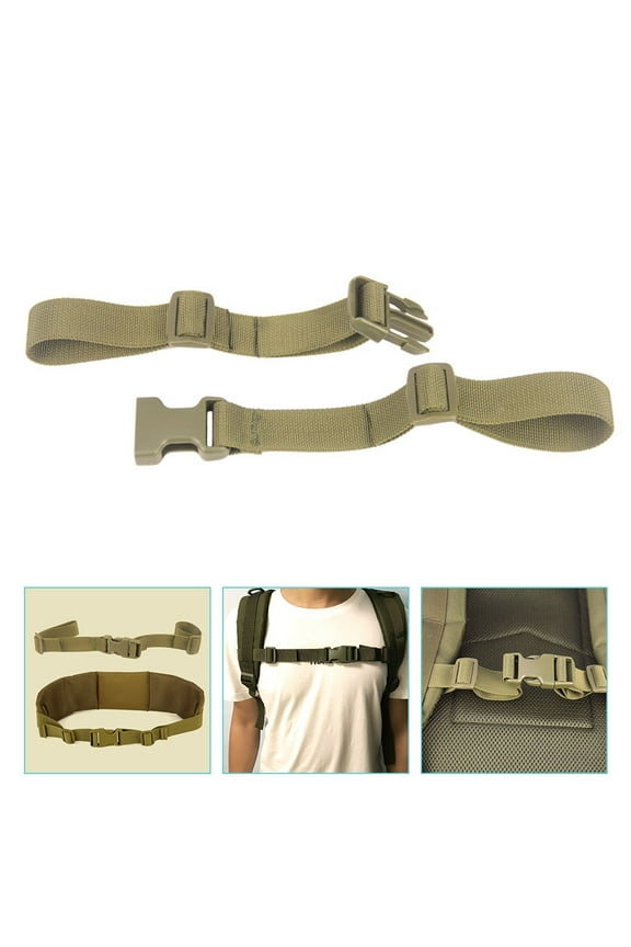 Backpack Straps Replacement Quick Release ABS 2Pcs 11.8X1X0.1In