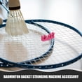thumbnail image 1 of HAMPPLIES 2Pcs Pink Badminton Racket Stringing Accessory with Precise Control and Pressure Reducer for Racket Protection, 1 of 8