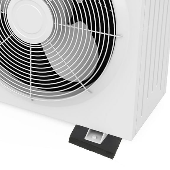 HAMPPLIES 2Pcs Rv Jack Blocks Rubber Buffer Shock Pad Black 10.5X10.5X0.8In For Stabilizing And Vibration Damping