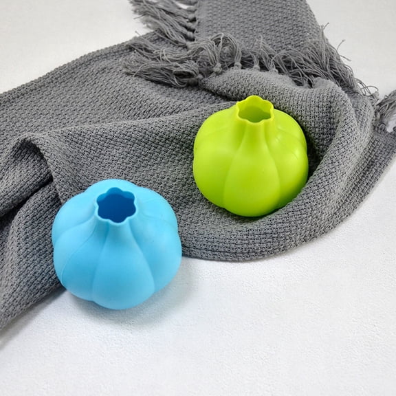HAMPPLIES 2Pcs Silicone Garlic Peeler Tube Roller Ergonomic Kitchen Tool Assorted Colors