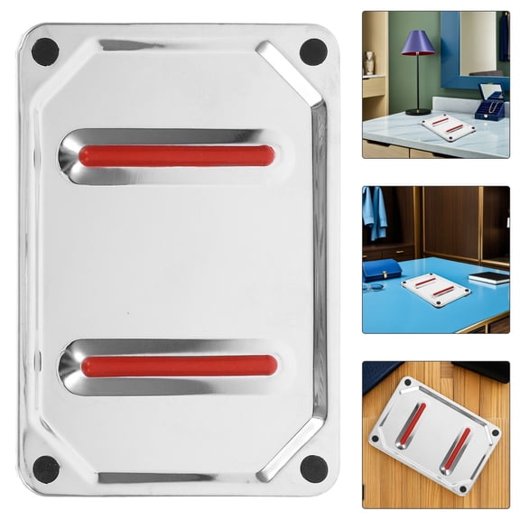 HAMPPLIES 2-Pack Stainless Steel Iron Plate Protector Ironing Mat for Home and Household Use