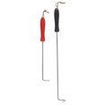thumbnail image 1 of HAMPPLIES 2Pcs Stainless Steel Meat Hooks With Heat Resistant Handle For Grilling And Smoking, 1 of 6
