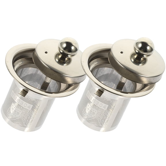 HAMPPLIES 2-Pack Stainless Steel Tea Strainers for Mugs and Teapots, Perfect for Brewing and Enhancing Tea Flavor