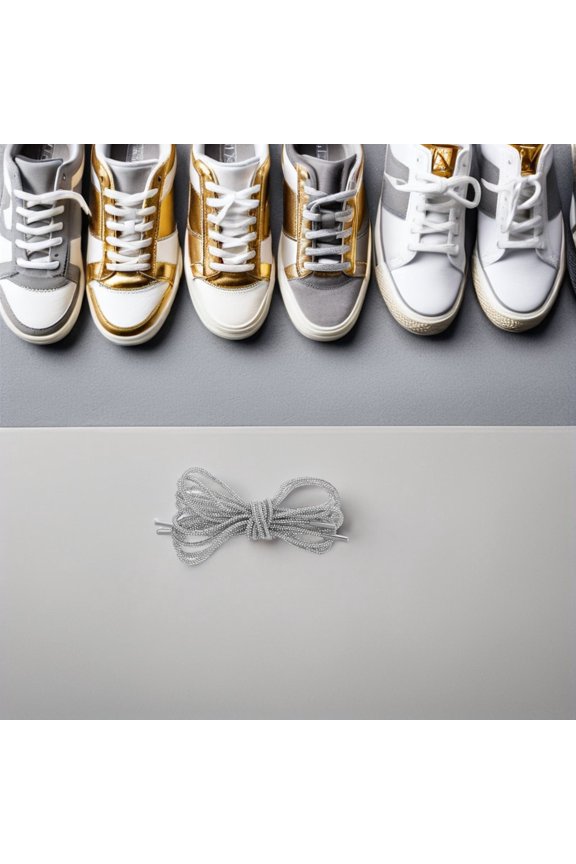 2Pcs White Rhinestone Hoodie String Replacement Decorative Drawstring Cord for Sweatpants