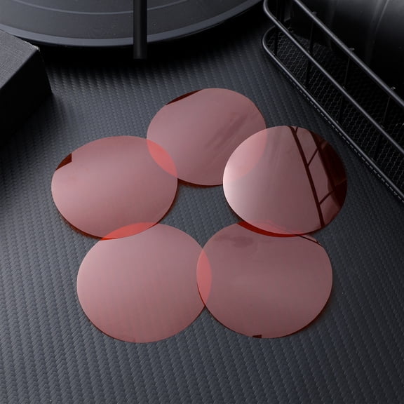 HAMPPLIES 30Pcs Orange Studio Gel Sheets Diffusion Lighting Filters for Room Decor and Lamps