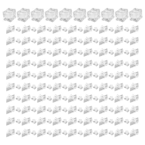 HAMPPLIES 310Pcs Transparent Acrylic Ice Cubes Realistic Fake Ice Chips for Wedding Centerpiece Vase Fillers