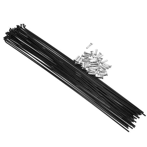 HAMPPLIES 36-Pcs Mountain Bike Spokes and Nipples Practical for Cyclists