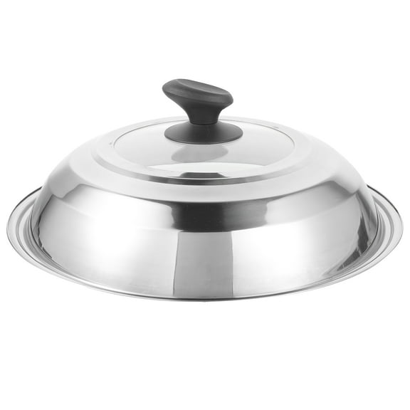 HAMPPLIES 36x36cm Universal Pot Lids For Cooking Anti Scalding Square Shape Households